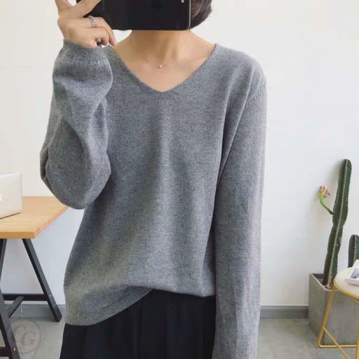 灰色/長袖