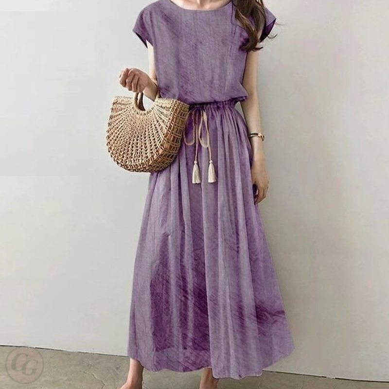 紫色/洋裝